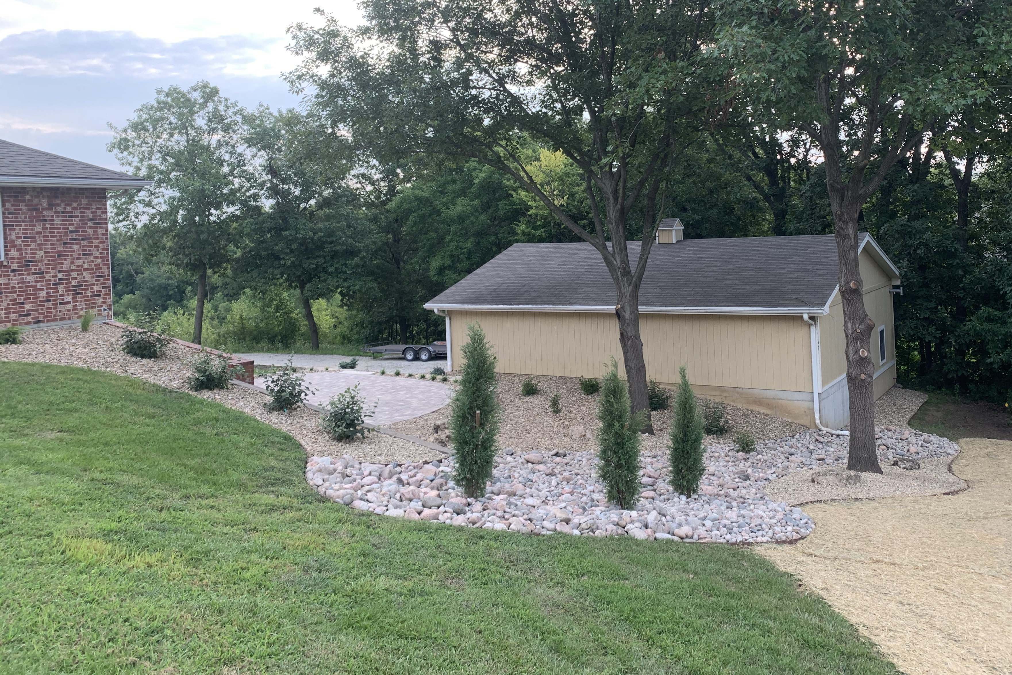 drainage_Dry Creek Through Rock Bed